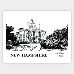 New Hampshire - USA Sticker